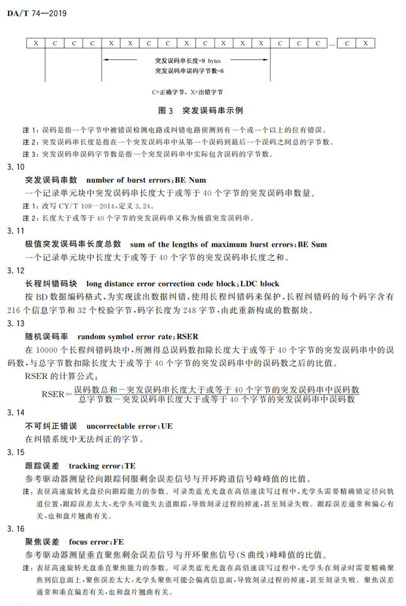 電子檔案存儲(chǔ)用可錄類藍(lán)光光盤(pán)(BDGR)技術(shù)要求和應(yīng)用規(guī)范