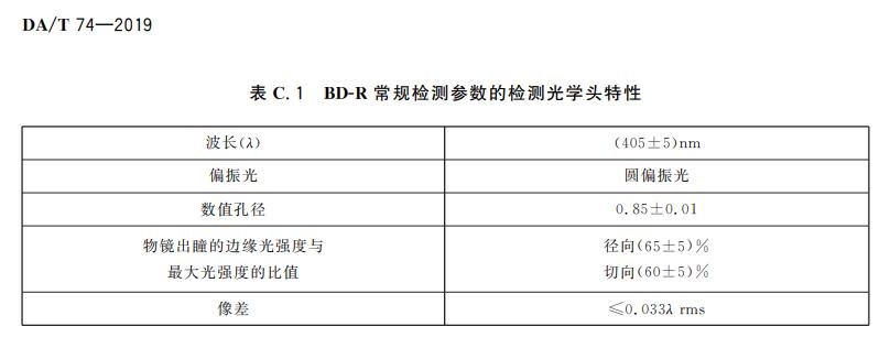 電子檔案存儲(chǔ)用可錄類藍(lán)光光盤(pán)(BDGR)技術(shù)要求和應(yīng)用規(guī)范